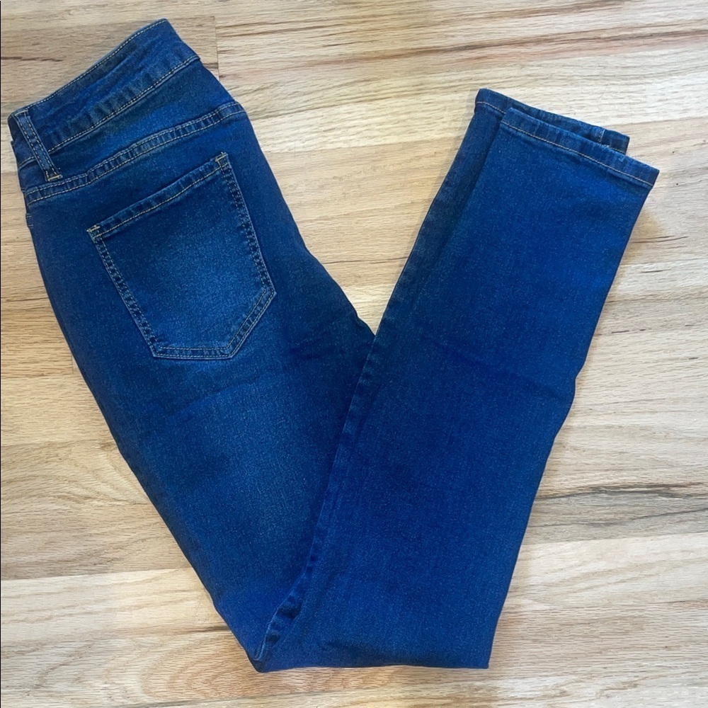 Deep Indigo Women's Skinny Jeans